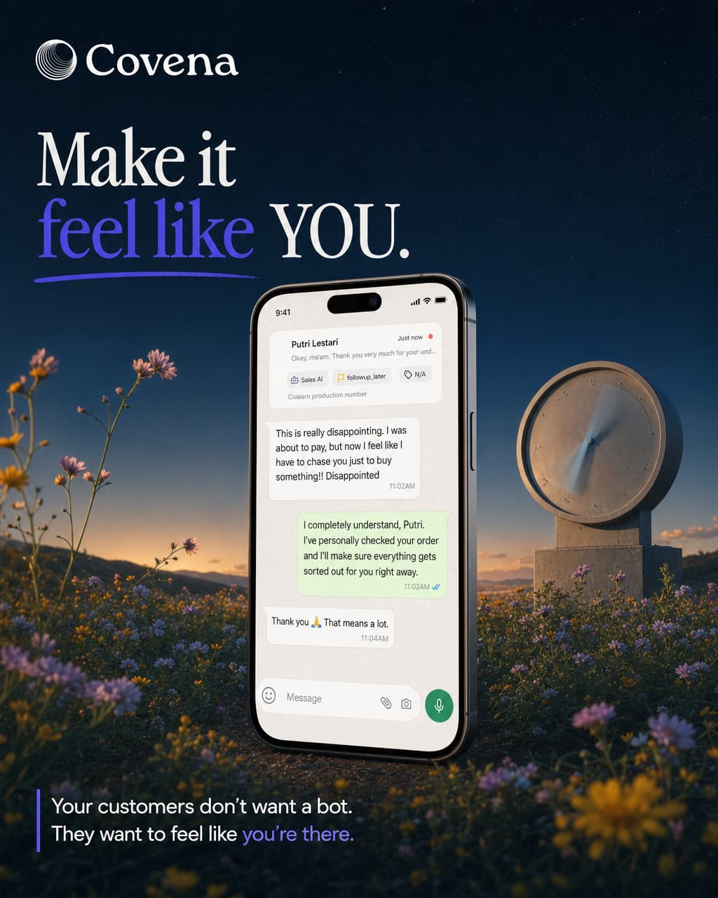 Meepo generated ad creative
