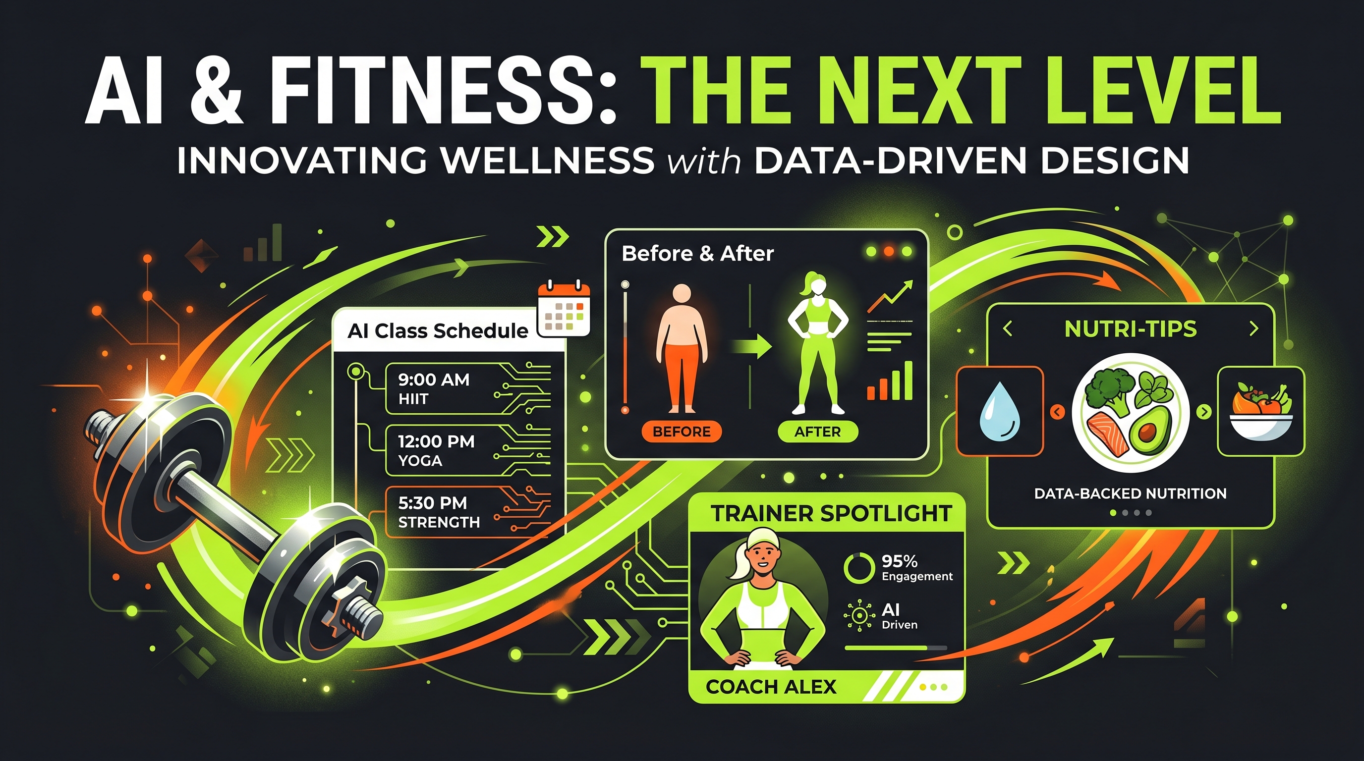AI Design for Fitness and Wellness Brands — Gym Marketing, Class Schedules, and Social Content