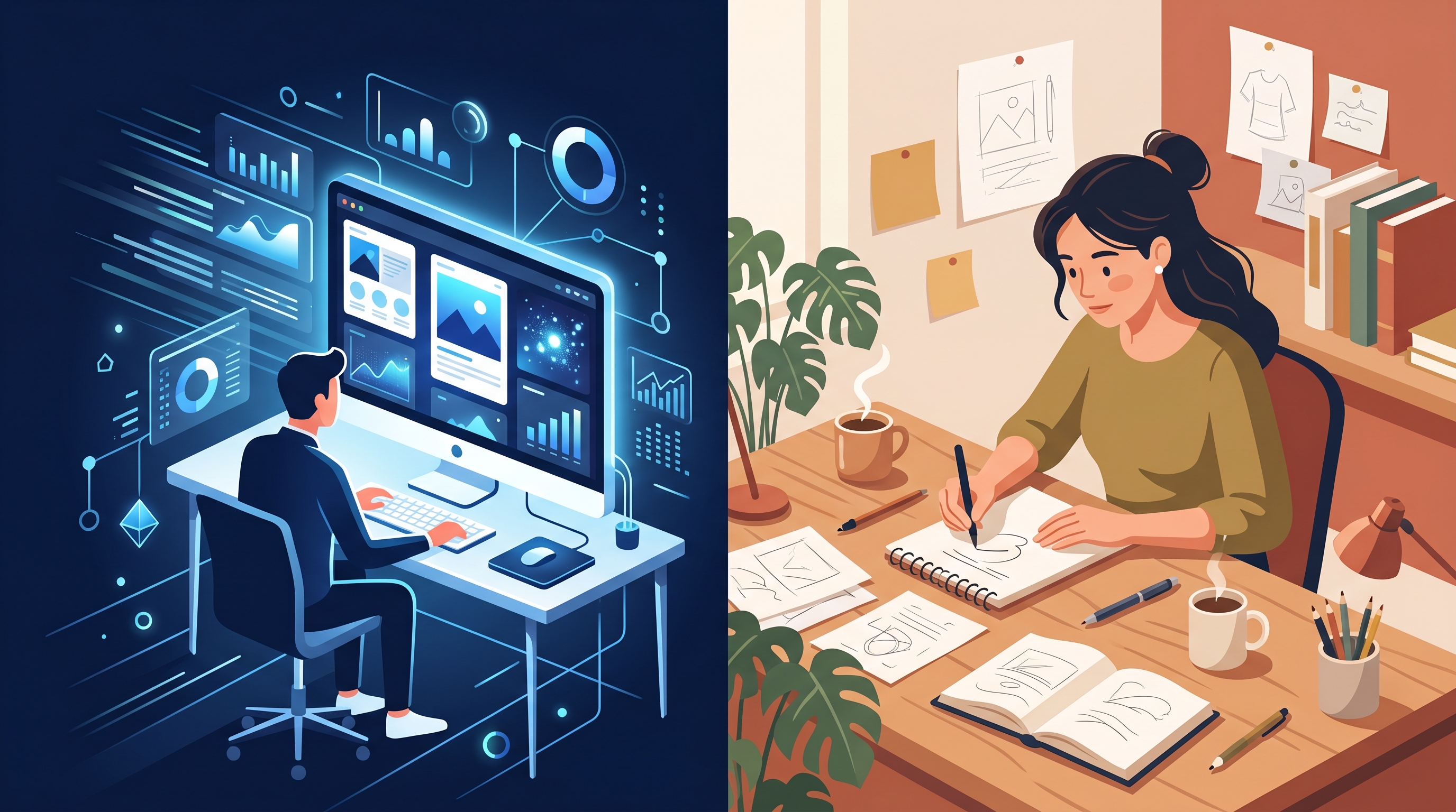 AI Design Platforms vs Traditional Design Agencies — When to Use Each