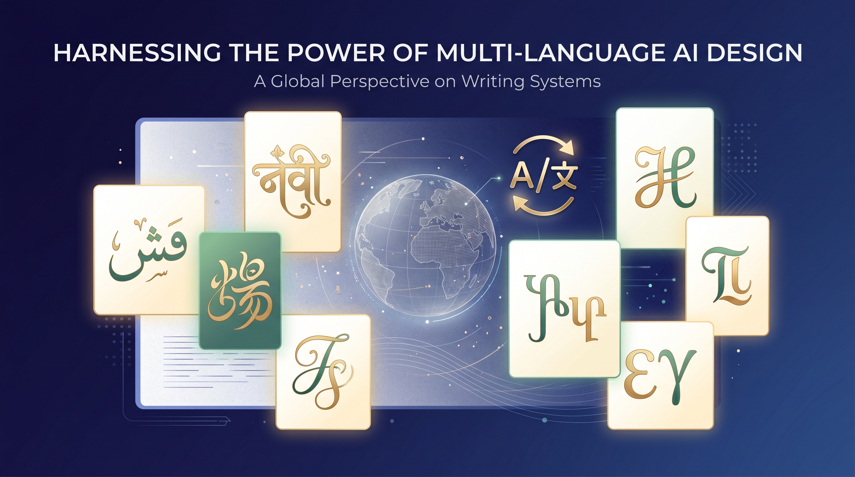 How AI Design Platforms Handle Multi-Language Content — Arabic, Chinese, and Japanese Text in Graphics